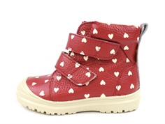 Angulus red hearts winter boots with TEX